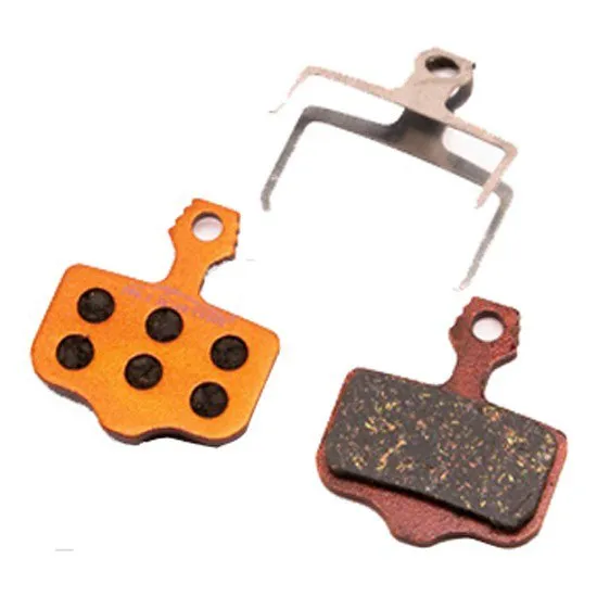Alligator Extreme Carbon Shimano Xtr Br-m965/m966/m975/m975p Halvmetalliska Bromsbelägg, Orange, One Size