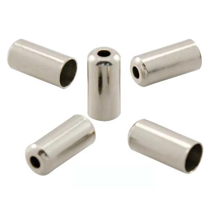 Alligator Ø5.2 Mm Bromsvajerhylsa För Cykel 200 Enheter, Silver, 12mm Alligator Ø5.2 Mm Bromsvajerhylsa För Cykel 200 Enheter, Silver, 12mm