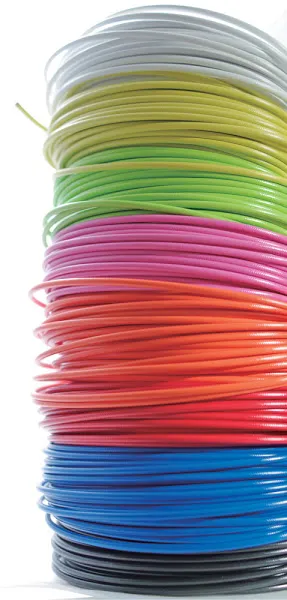 Alligator Teflon Växelvajerhylsa 30 meter, Blå/Grön/Gul/Vit/Orange/Rosa/Röd/Svart Alligator Teflon Växelvajerhylsa 30 meter, Blå/Grön/Gul/Vit/Orange/Rosa/Röd/Svart