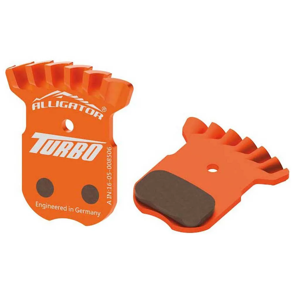 Alligator Turbo Shimano Ultegra Skivbromsbelägg, Orange, One Size Alligator Turbo Shimano Ultegra Skivbromsbelägg, Orange, One Size