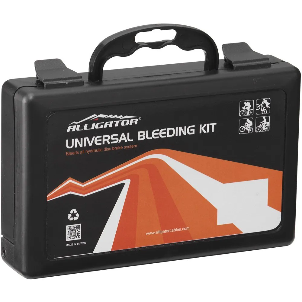 Alligator Universal Disc Bromsluftsats, Black, One Size