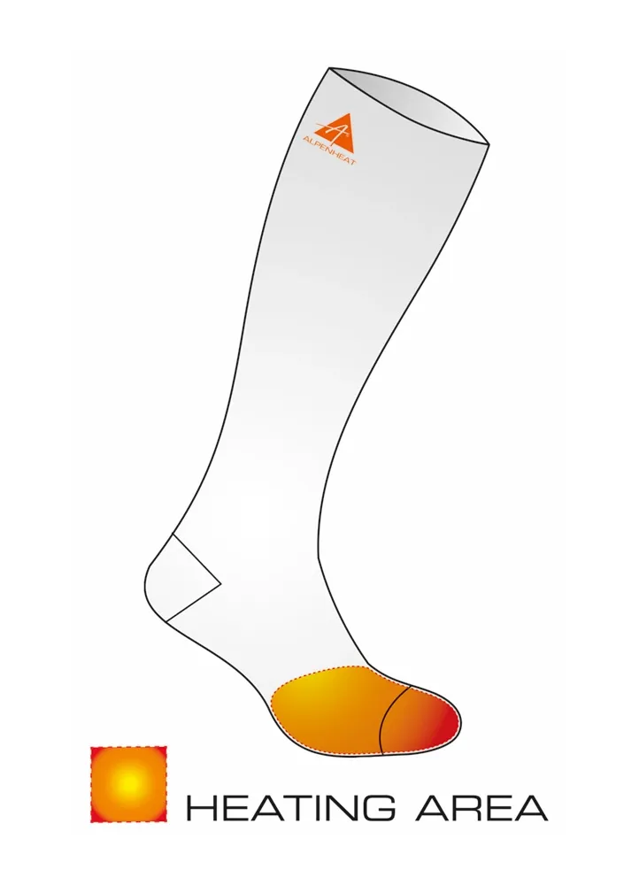 Alpenheat AJ26 Uppvärmda strumpor m/APP Alpenheat AJ26 Uppvärmda strumpor m/APP