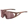 Alpina Hawkeye Q-lite Solglasögon, Brick matt, Black Red Mirror/CAT3