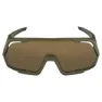 Alpina Rocket Q-lite Solglasögon, Olive matt, Bronce Mirror/CAT3