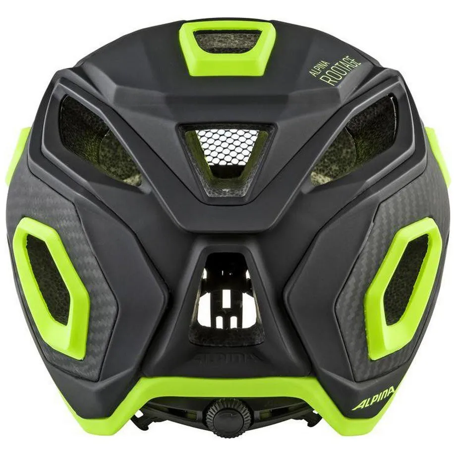 Alpina Rootage Mtb-hjälm, Black / neon yellow Alpina Rootage Mtb-hjälm, Black / neon yellow