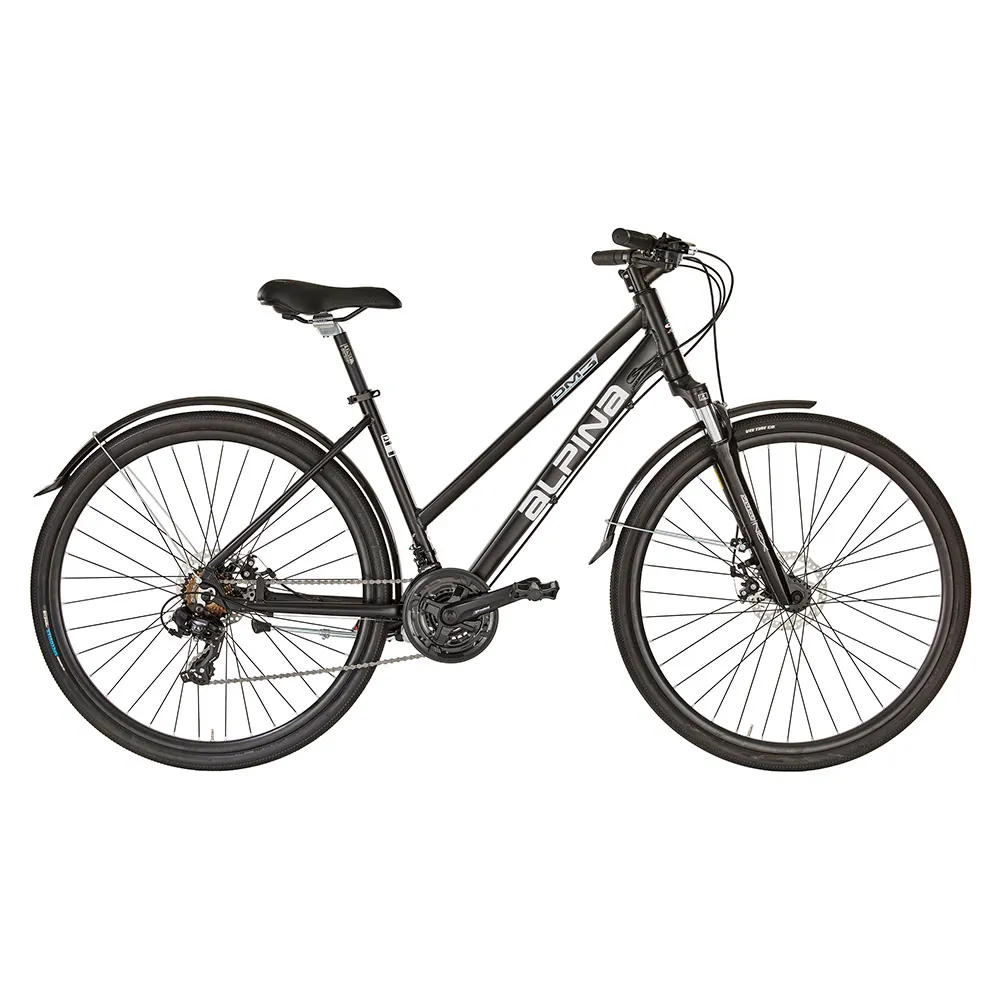 Alpina Touring 28´´ 21s Lady Cykel, Black, 46