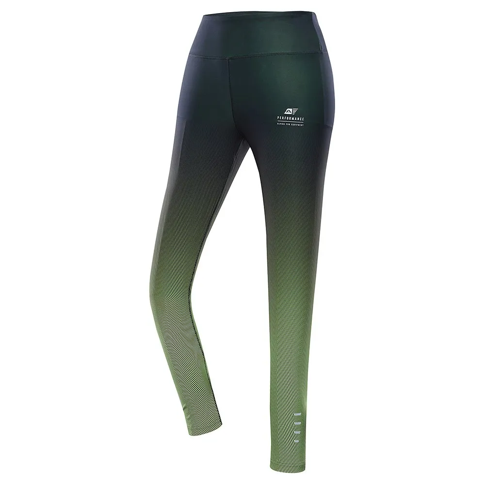 Alpine Pro Arela Leggings, Neon safety yellow varianta pa