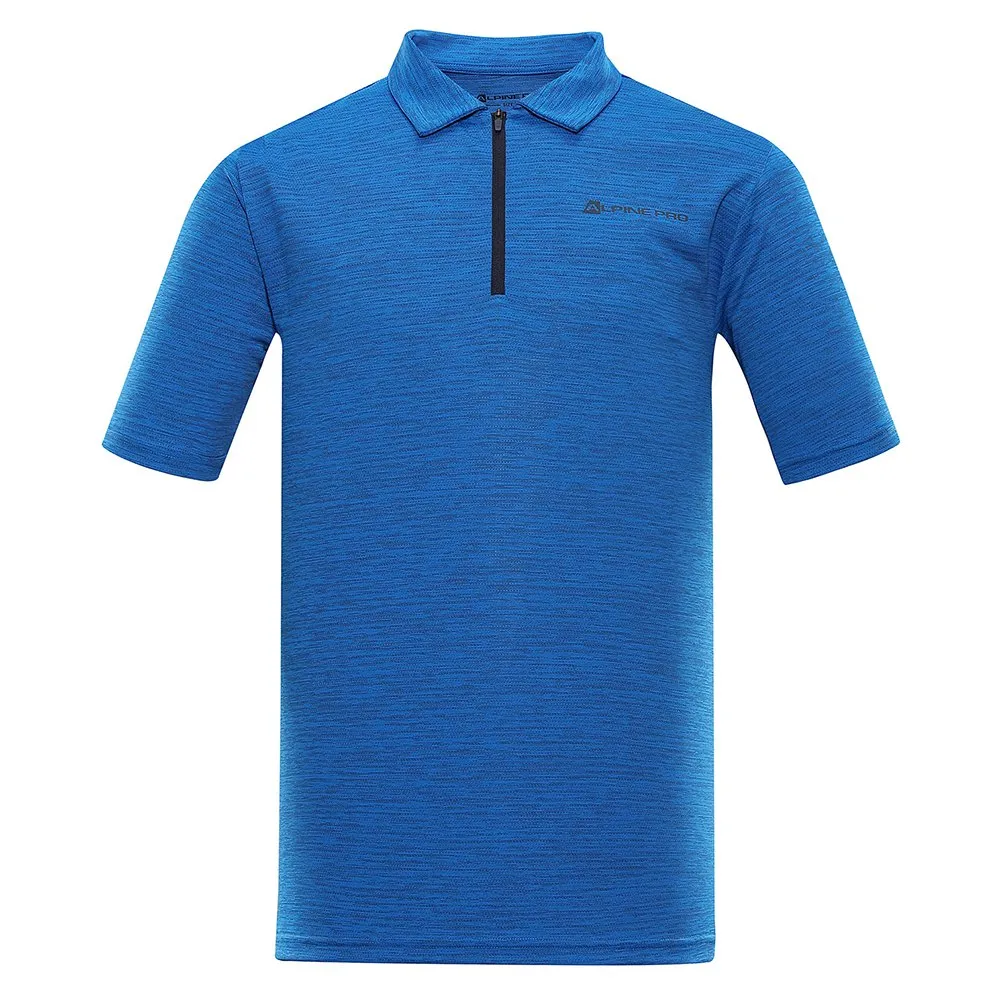 Alpine Pro Donn Kortärmad Polotröja, Electric blue lemonade
