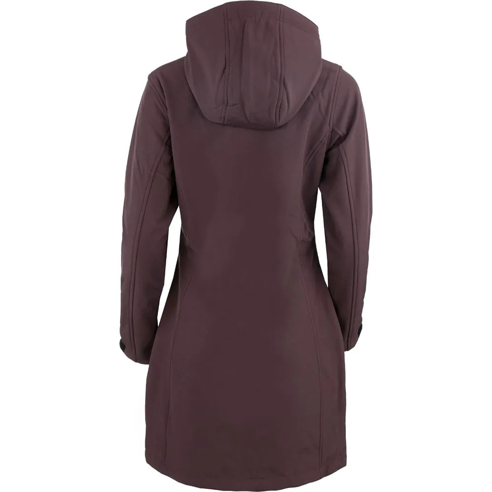 Alpine Pro Esera Softshelljacka, Brown