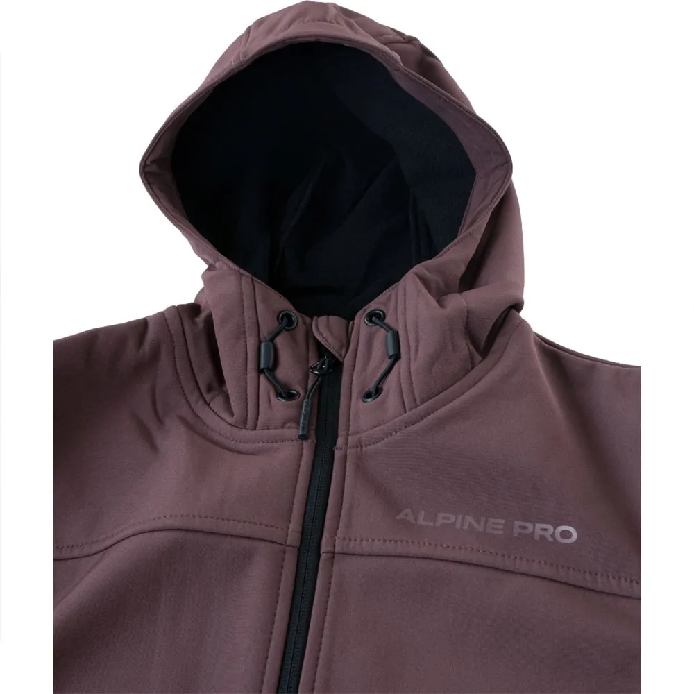 Alpine Pro Esera Softshelljacka, Brown