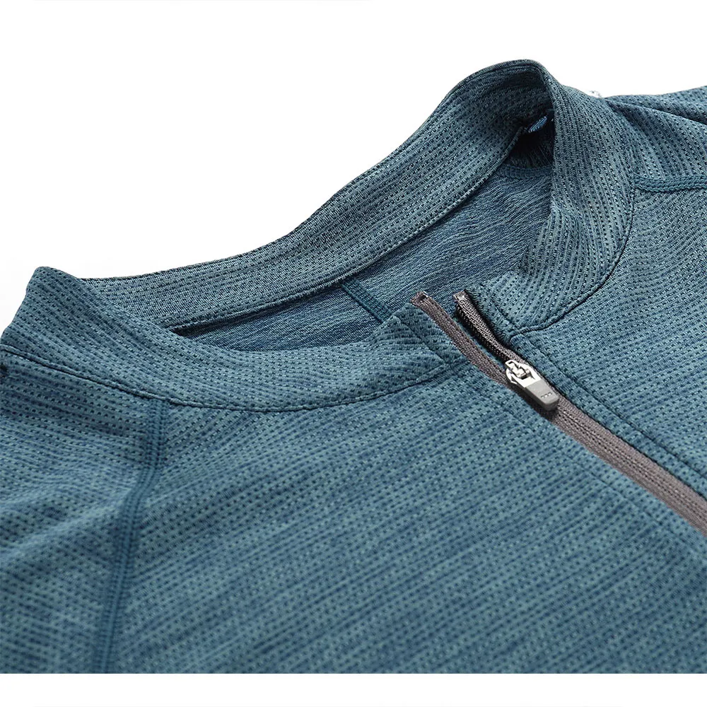 Alpine Pro Geret 2 Halv Dragkedja Kortärmad T-shirt male