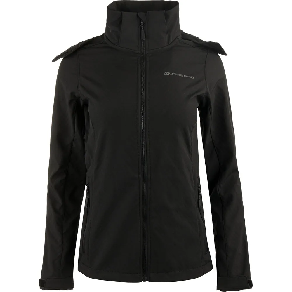 Alpine Pro Geshera Softshelljacka, Black Alpine Pro Geshera Softshelljacka, Black