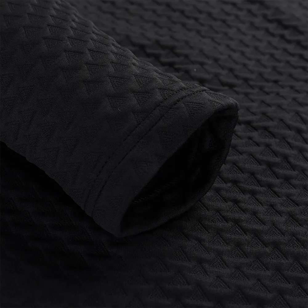 Alpine Pro Gett Långärmad Baslager, Black