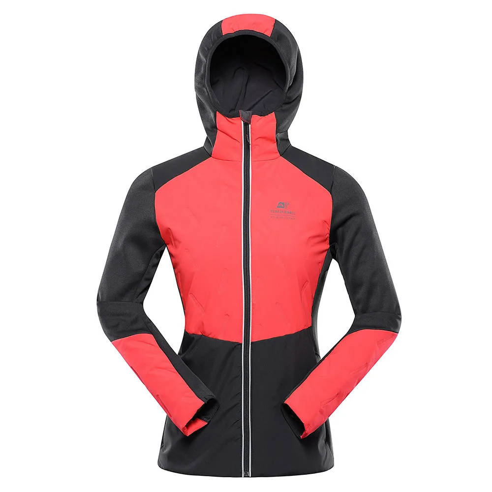 Alpine Pro Gomara Fleecejacka Med Dragkedja, Diva pink / smoked pearl