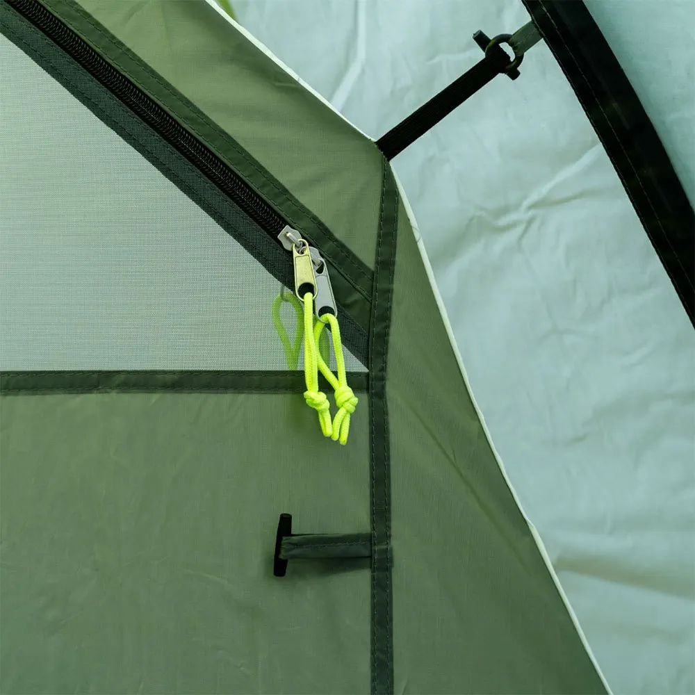 Alpine Pro Kempere Tält, Green, 3 Platser