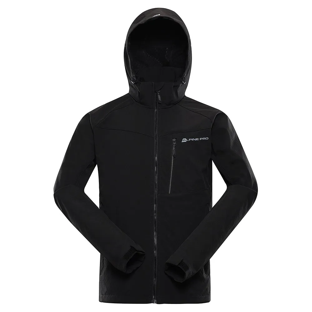 Alpine Pro Lanc Softshelljacka, Black Alpine Pro Lanc Softshelljacka, Black