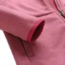 Alpine Pro Qerto Fleecejacka Med Dragkedja, Pink, 152-158cm