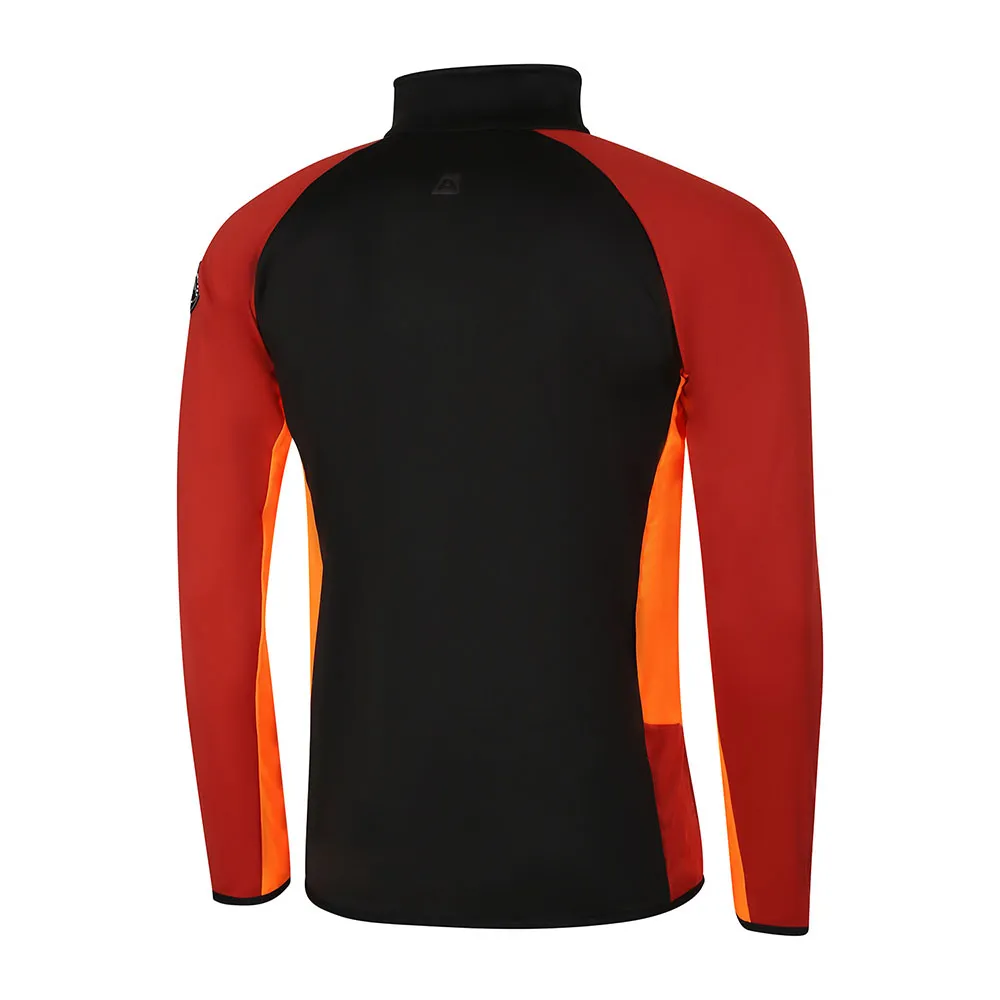 Alpine Pro Vorn Fleecejacka Med Dragkedja, Smoked pearl / lava falls