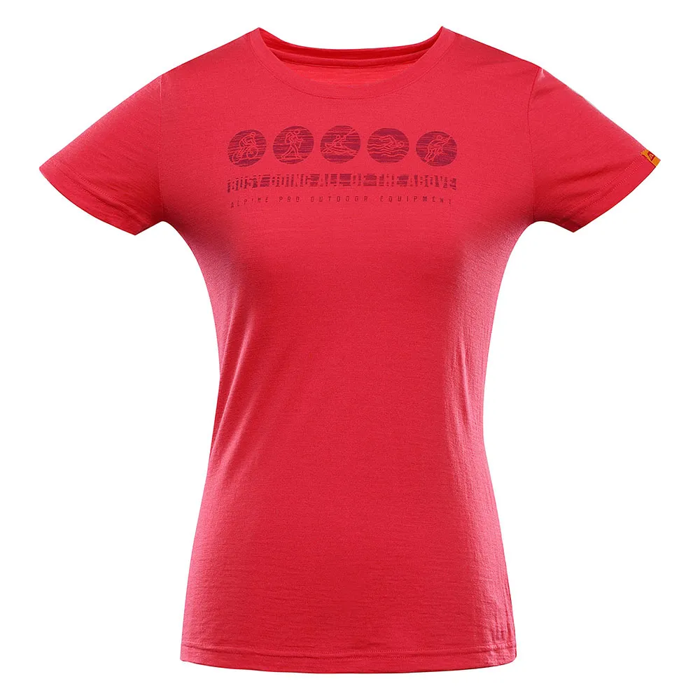 Alpine Pro Woolena 3 T-shirt Med Korta ärmar