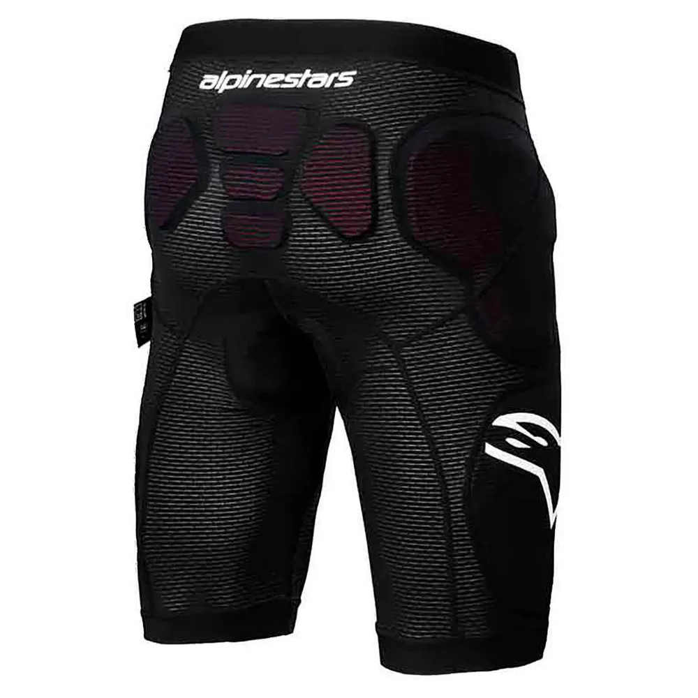 Alpinestars A-impact Plasma Skyddsshorts, Black / white Alpinestars A-impact Plasma Skyddsshorts, Black / white