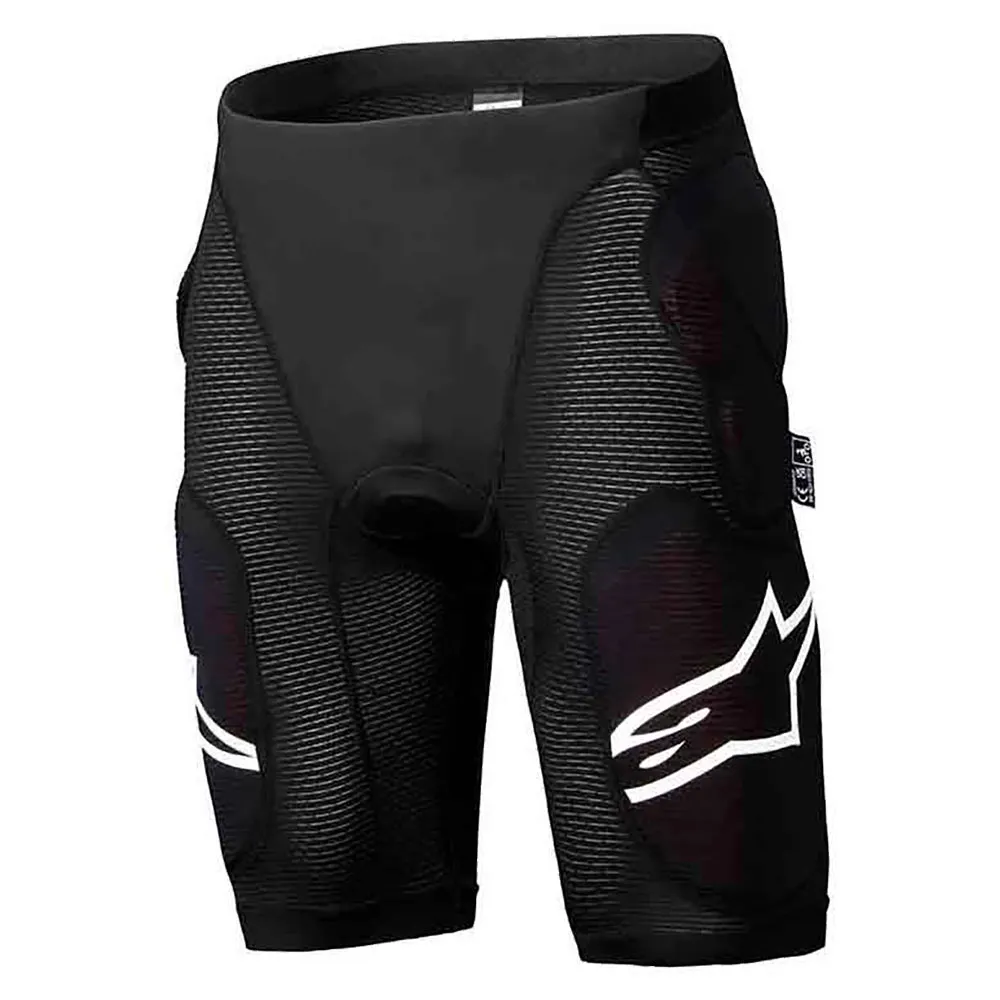 Alpinestars A-impact Plasma Skyddsshorts, Black / white Alpinestars A-impact Plasma Skyddsshorts, Black / white