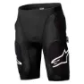 Alpinestars A-impact Plasma Skyddsshorts, Black / white