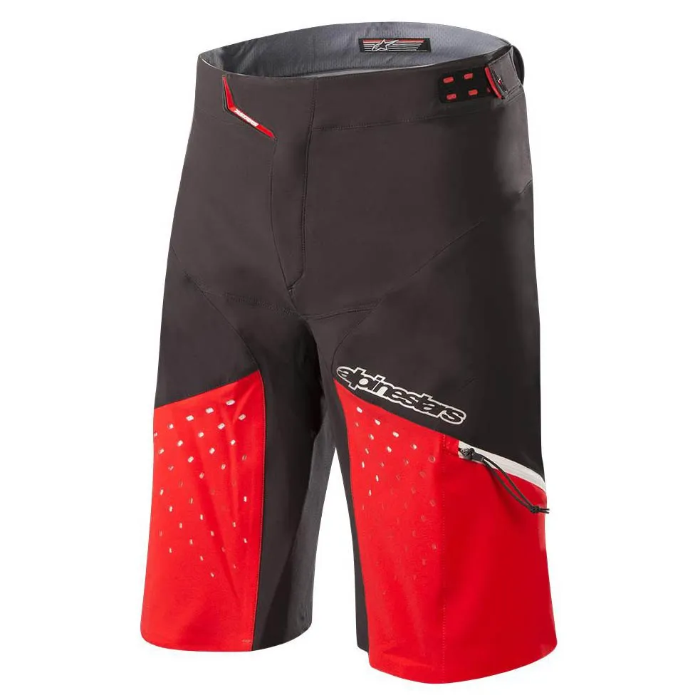 Alpinestars Drop Pro Shorts, Black / red Alpinestars Drop Pro Shorts, Black / red