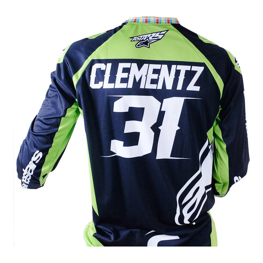 Alpinestars Jerome Clementz Replica T-shirt Med Lång ärm