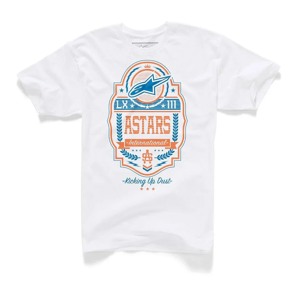 Alpinestars Labeled T-shirt Med Korta ärmar, White, S
