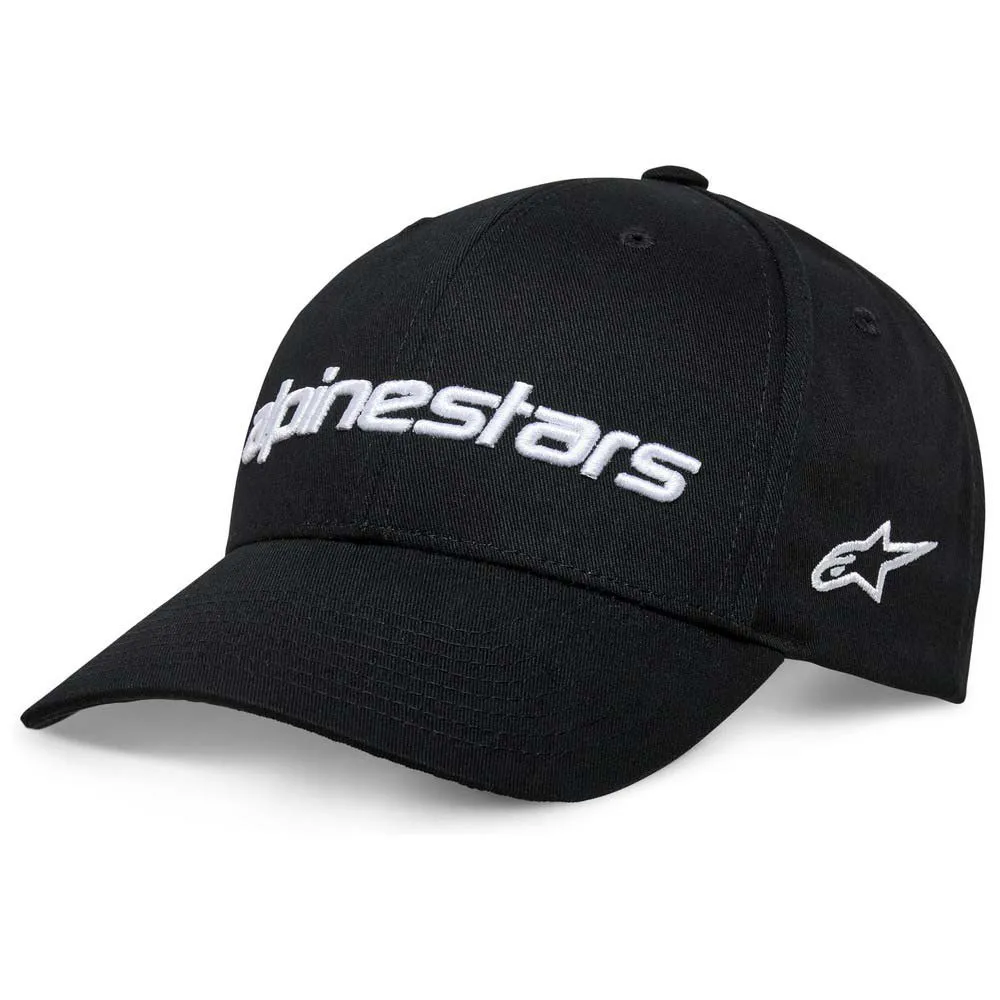 Alpinestars Linear Wordmark 2.0 Keps, Black / white