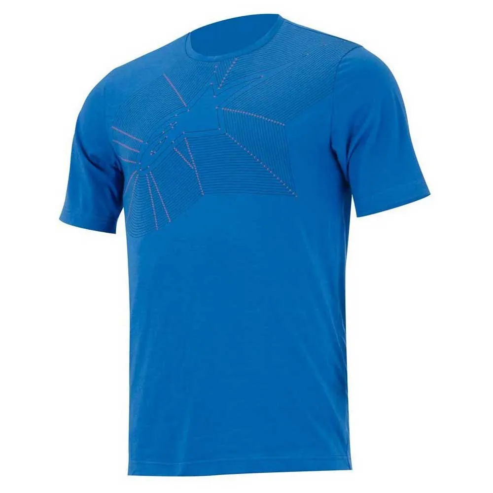 Alpinestars Manual T-shirt Med Korta ärmar, Electric blue, S