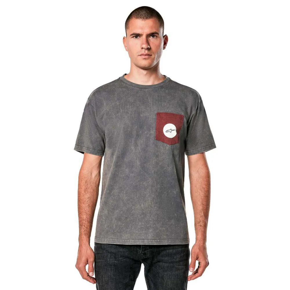 Alpinestars Merit T-shirt Med Korta ärmar, Charcoal black, L Alpinestars Merit T-shirt Med Korta ärmar, Charcoal black, L