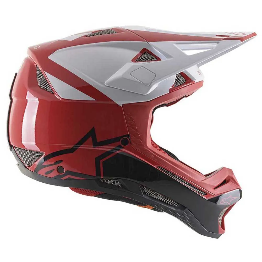 Alpinestars Missile Pro Downhillhjälm, Red / White Alpinestars Missile Pro Downhillhjälm, Red / White