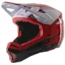 Alpinestars Missile Pro Downhillhjälm, Red / White