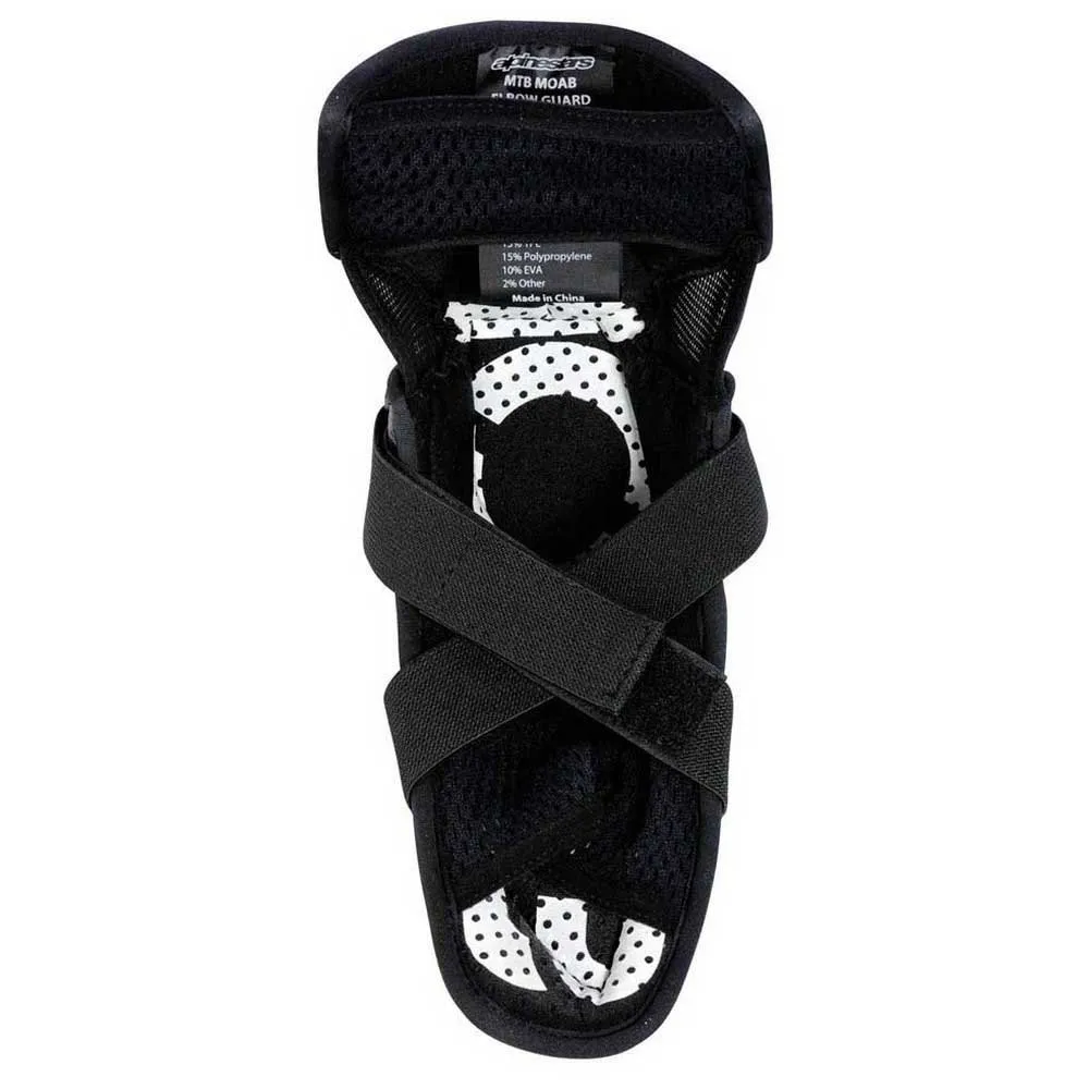 Alpinestars Moab Armbågsskydd, Black / white Alpinestars Moab Armbågsskydd, Black / white