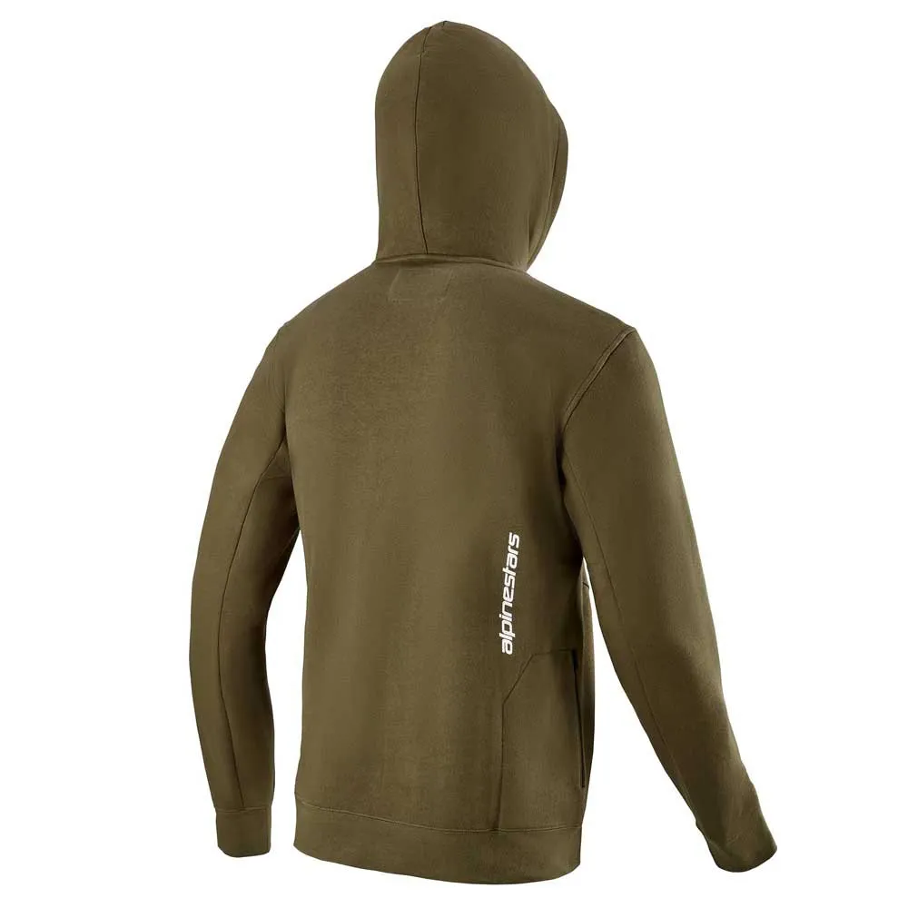 Alpinestars Summit Wind Block Tröja Med Huva, Olive, XL