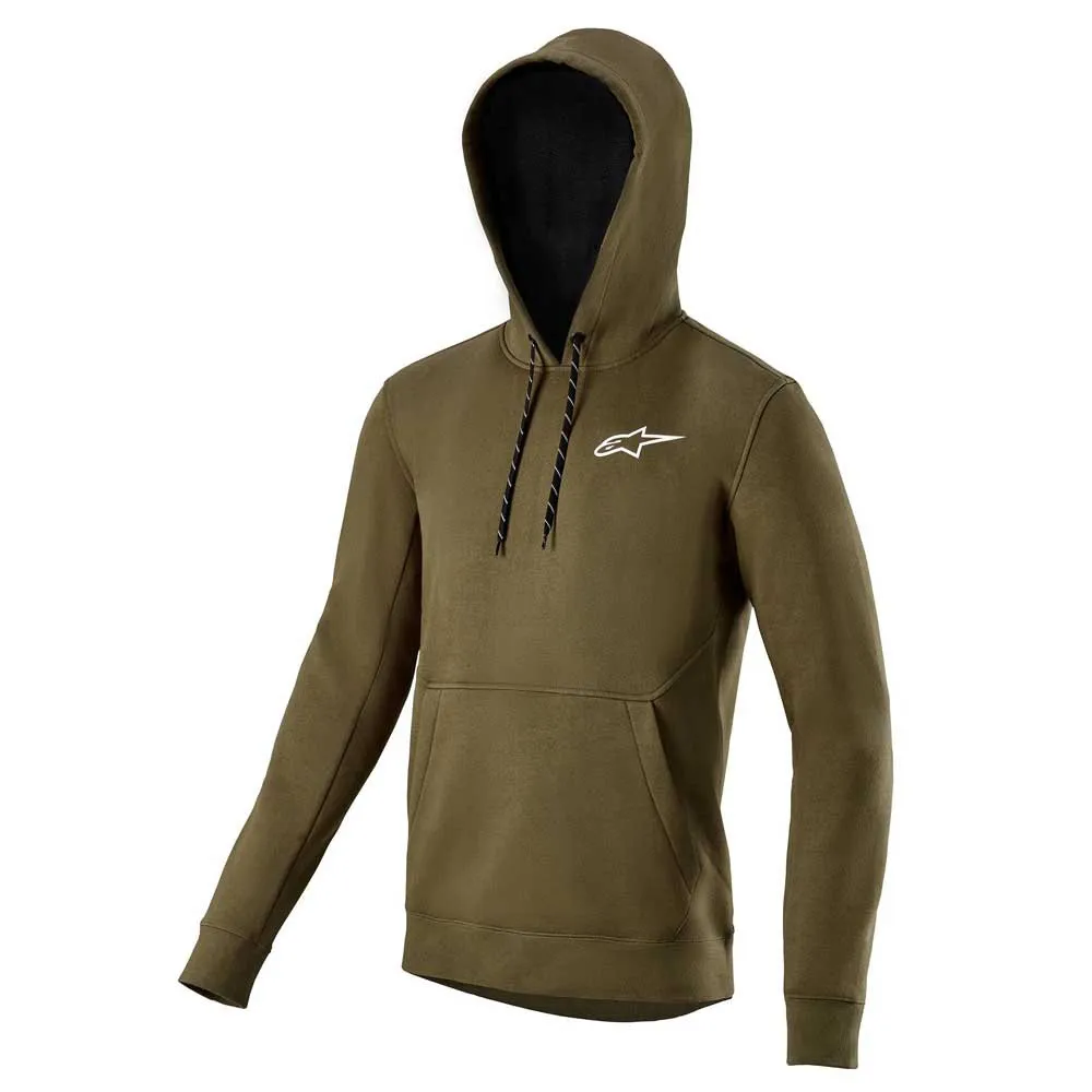 Alpinestars Summit Wind Block Tröja Med Huva, Olive, XL