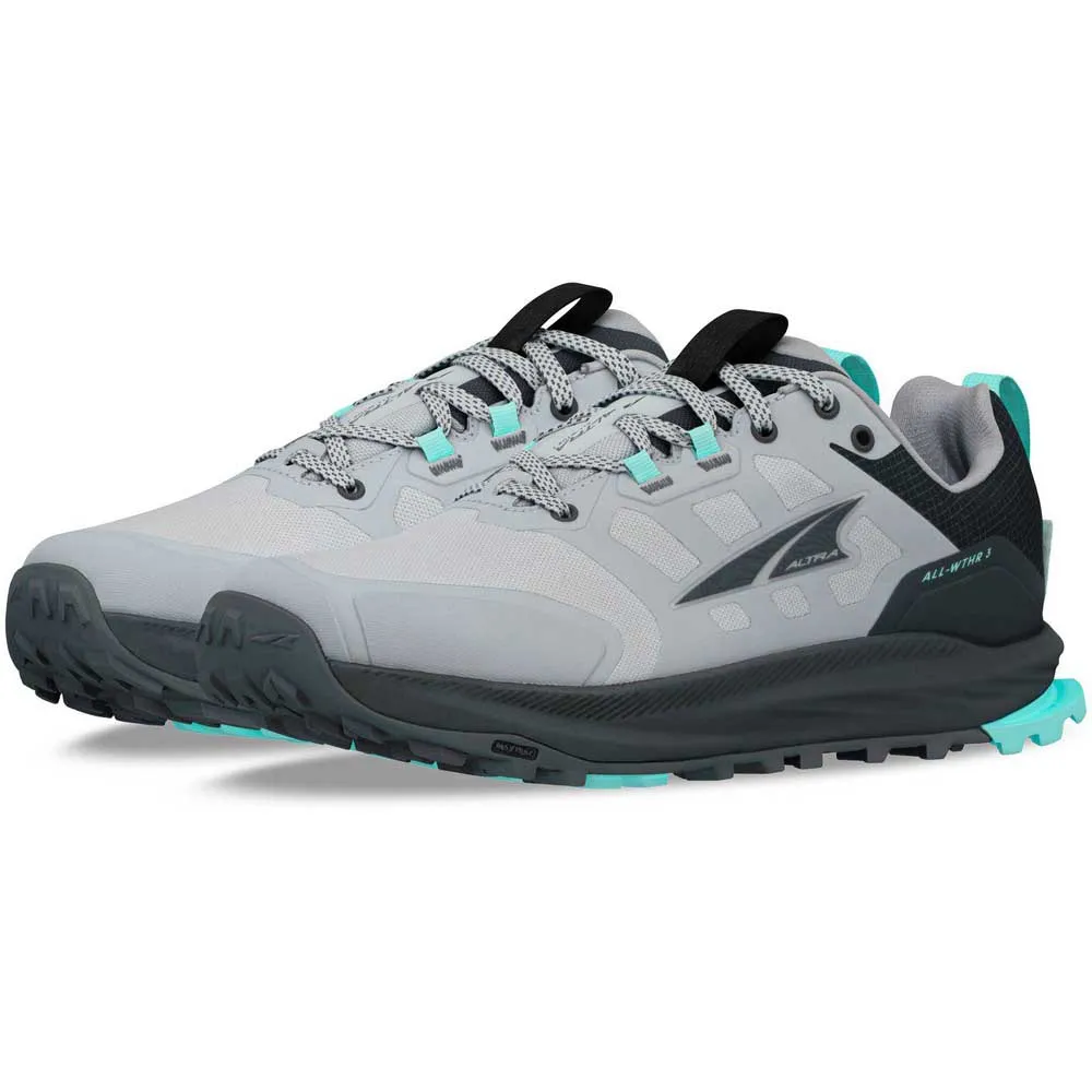 Altra Lone Peak 9 Wp Low Trailskor female, Black / gray