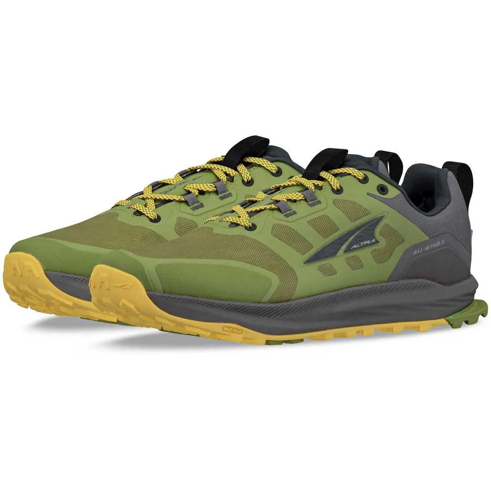Altra Lone Peak 9 Wp Low Trailskor male, Dusty olive Altra Lone Peak 9 Wp Low Trailskor male, Dusty olive