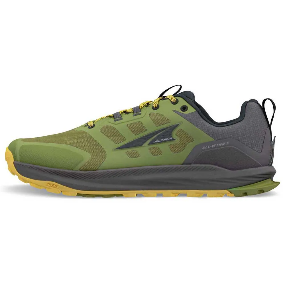 Altra Lone Peak 9 Wp Low Trailskor male, Dusty olive Altra Lone Peak 9 Wp Low Trailskor male, Dusty olive