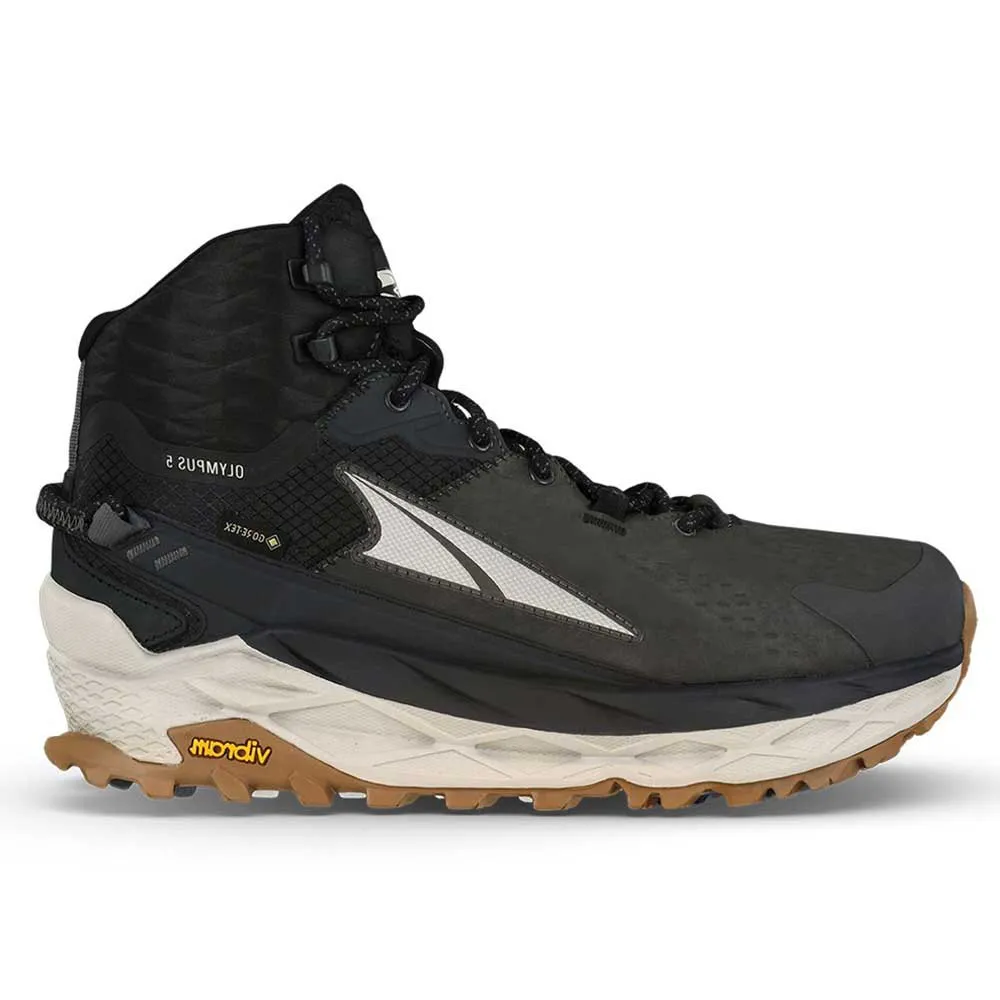 Altra Olympus 5 Hike Mid Goretex Trailskor female, Black / gray