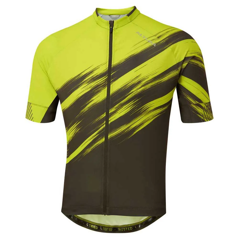 ALTURA Airstream Korta ärmar Cykeltröja, Lime / olive, M ALTURA Airstream Korta ärmar Cykeltröja, Lime / olive, M