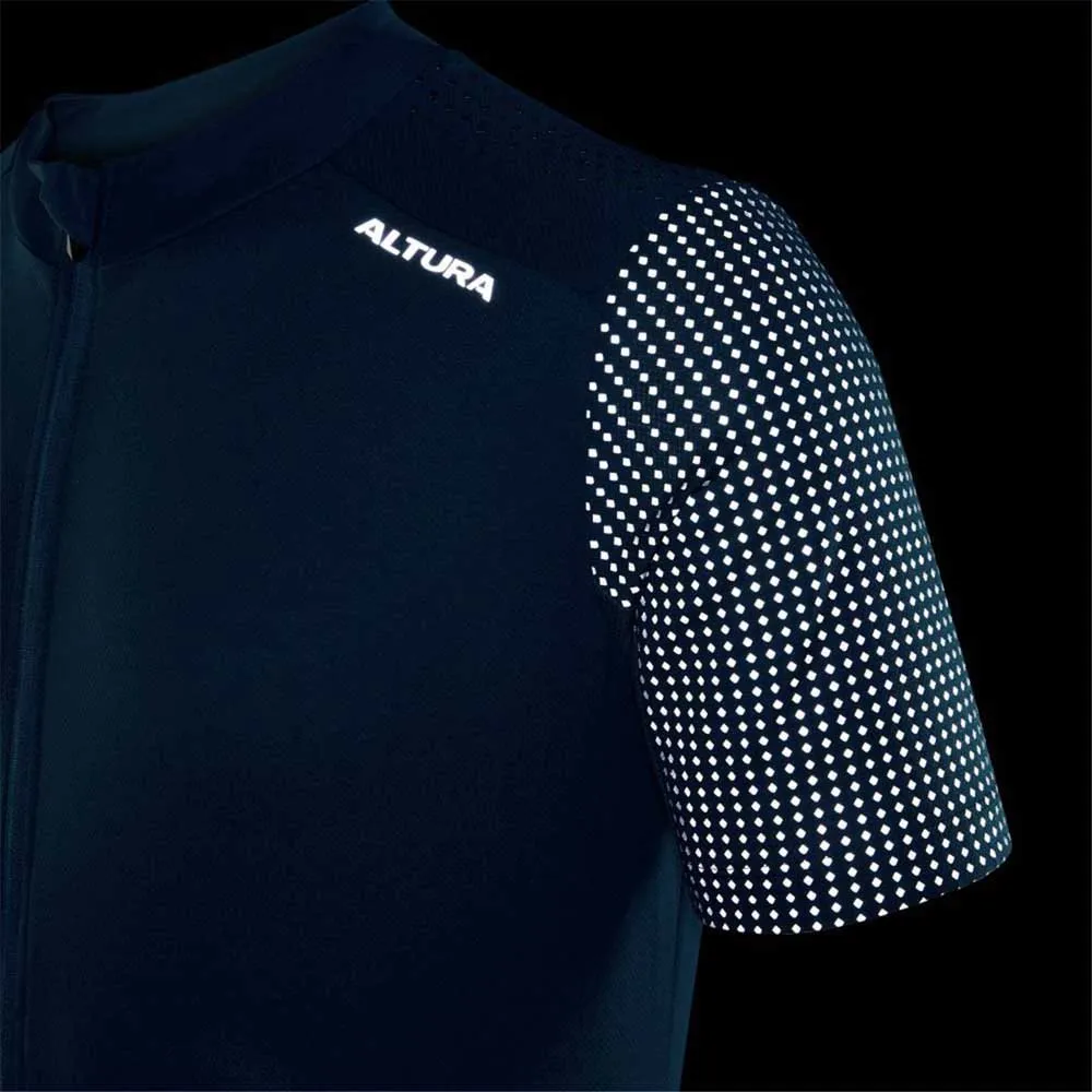 ALTURA Nightvision Korta ärmar Cykeltröja, Navy, M ALTURA Nightvision Korta ärmar Cykeltröja, Navy, M