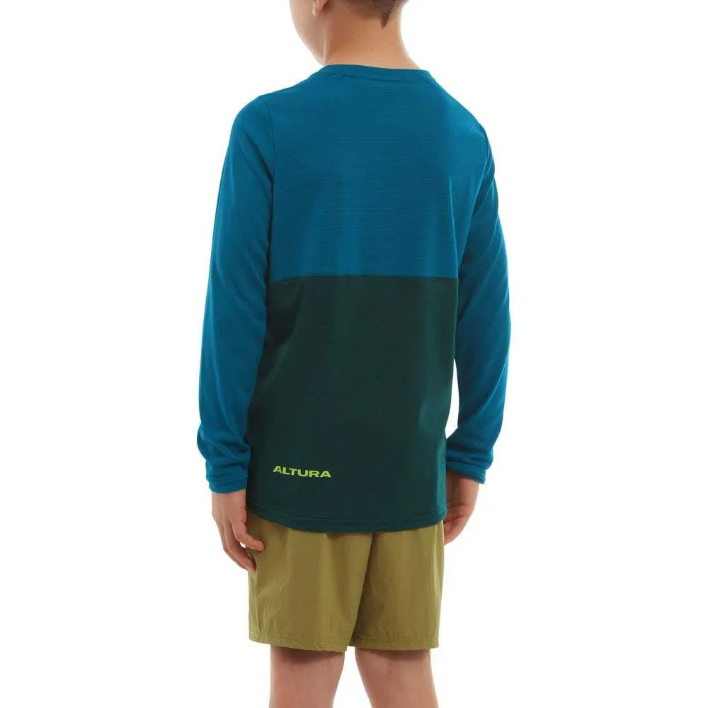ALTURA Spark Lightweight Långärmad Endurotröja, Blue / teal ALTURA Spark Lightweight Långärmad Endurotröja, Blue / teal