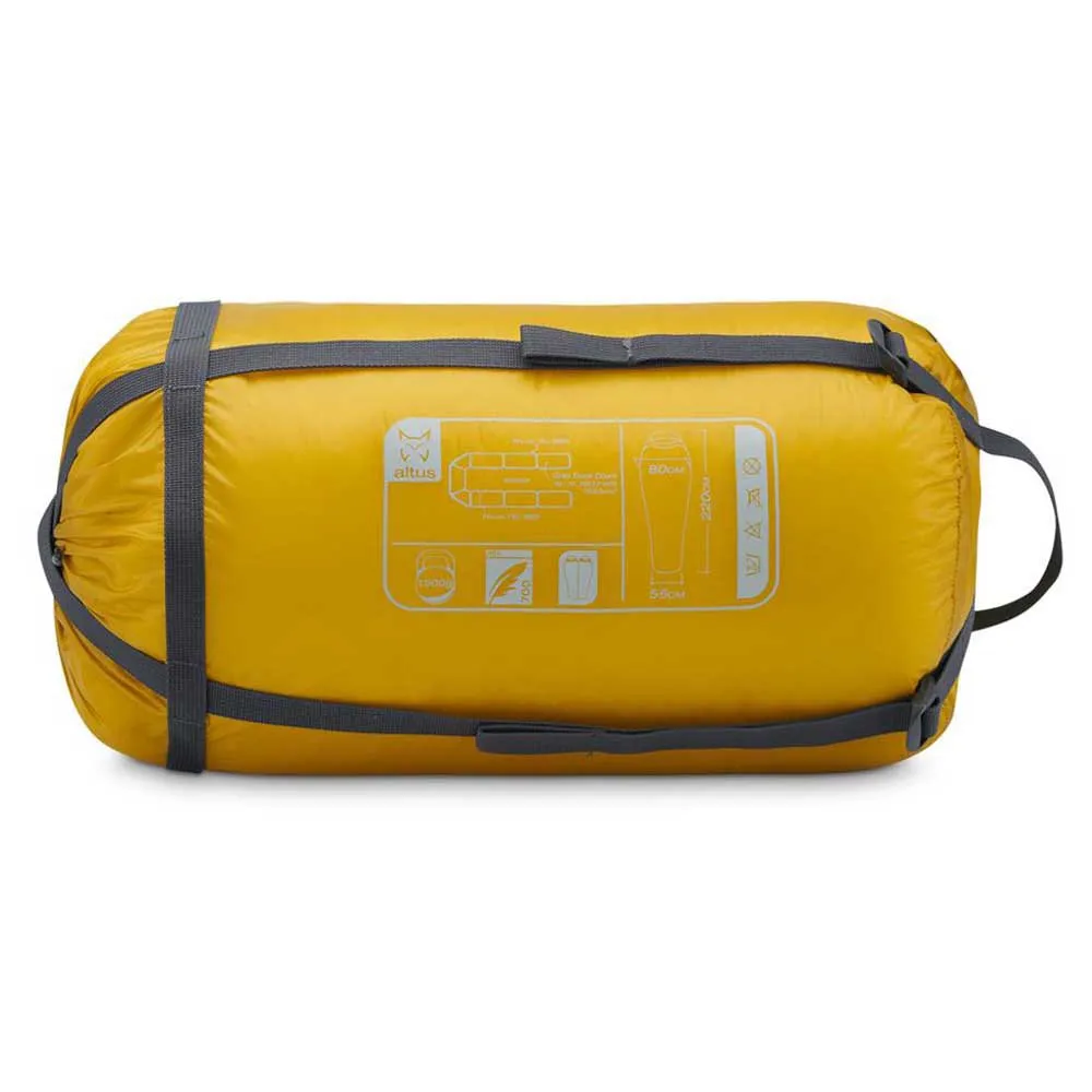 Altus Andes 1500 H30 Sovsäck, Blue navy, Right Zipper Altus Andes 1500 H30 Sovsäck, Blue navy, Right Zipper