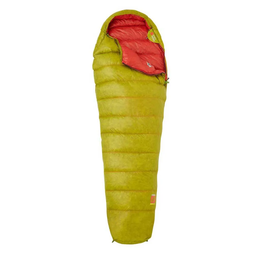 Altus Andes 400 H30 Sovsäck, Golden lime, Left Zipper
