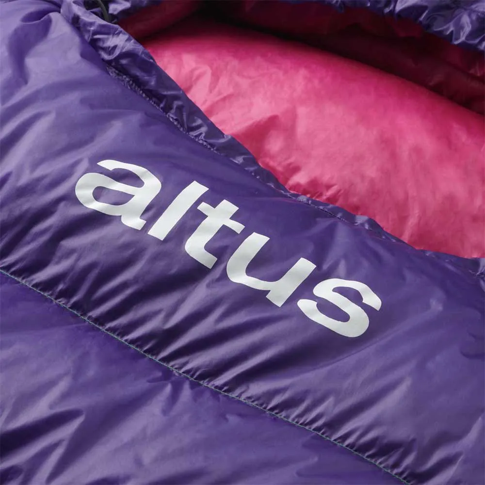 Altus Andes 400 Z80 Sovsäck, Purple, Left Zipper