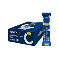 Amacx Ask Med Frukttugg Energibarer Ananas 38g 12 Enheter