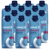 Amacx Cherry Juice 0.5l återhämtning 12 Enheter Amacx Cherry Juice 0.5l återhämtning 12 Enheter