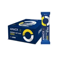 Amacx Energibar Låda Citron Havre 50g 12 Enheter Amacx Energibar Låda Citron Havre 50g 12 Enheter
